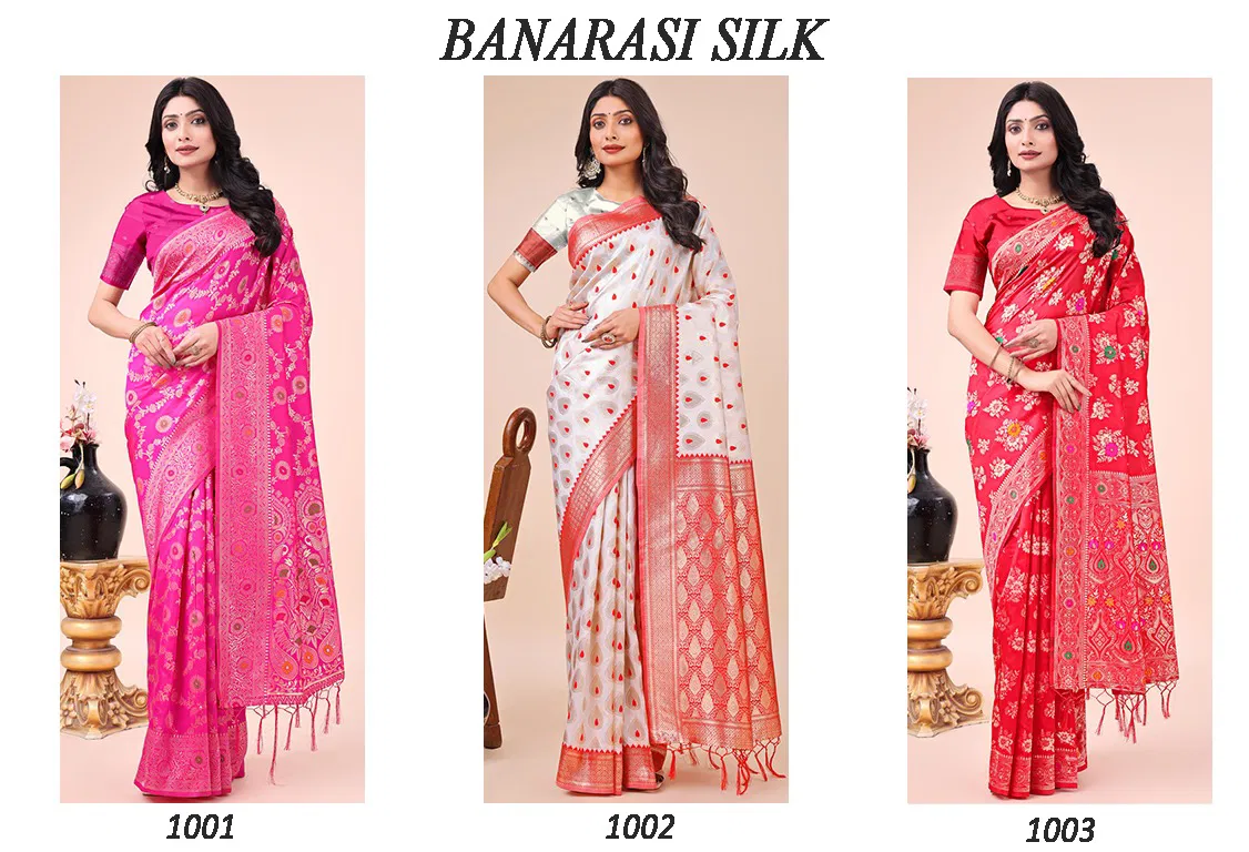 Banarasi Silk By Astita Wedding Wear Saree Wholesale Shop In Surat